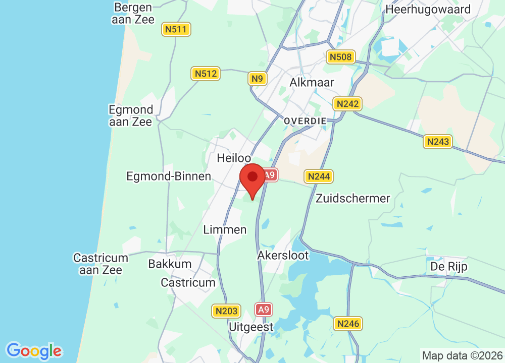 Standort von Golf & Countryclub Heiloo auf der Karte