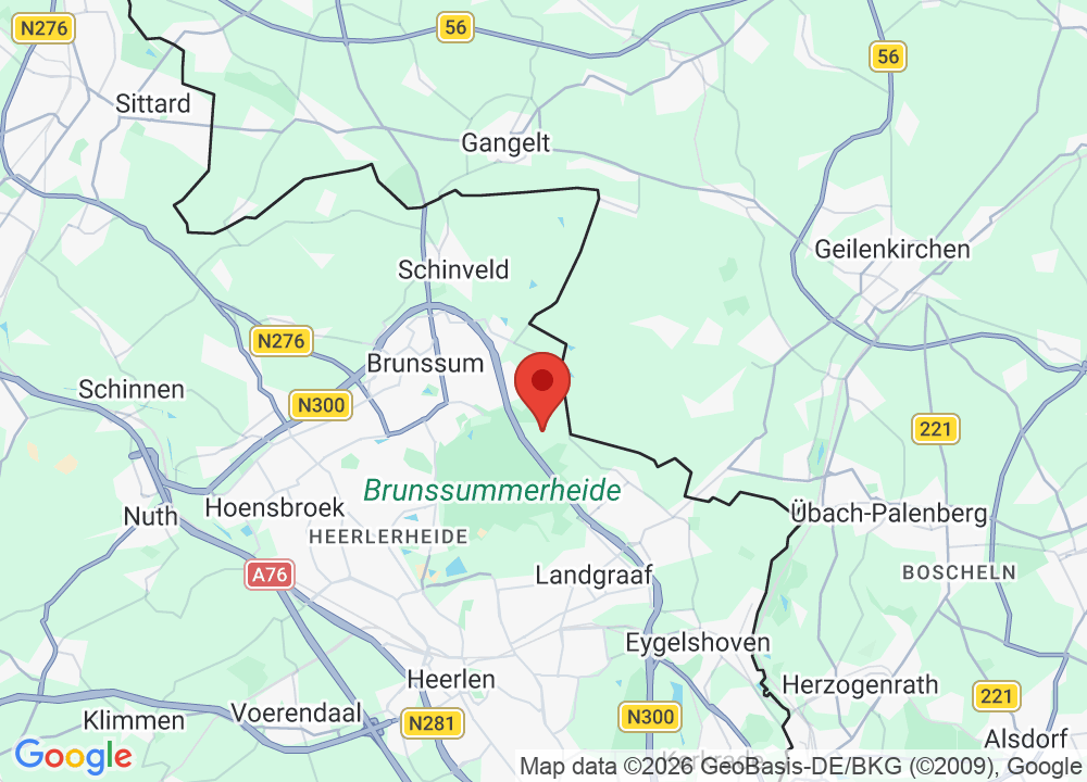 Standort von Golfclub Brunssummerheide auf der Karte