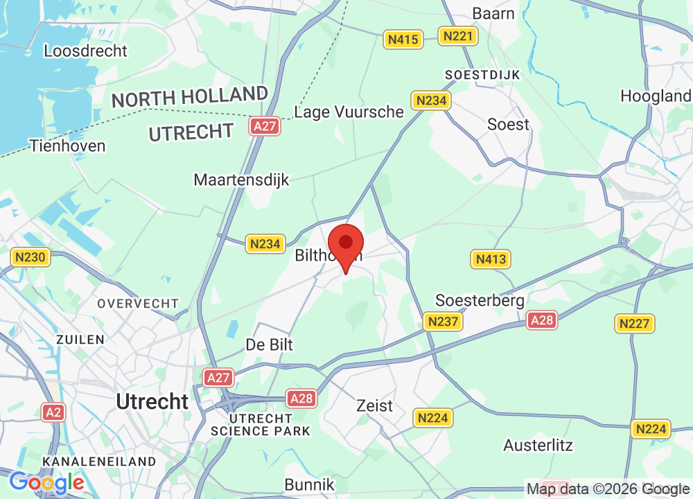 Localisation de Golfclub De Biltse Duinen sur la carte