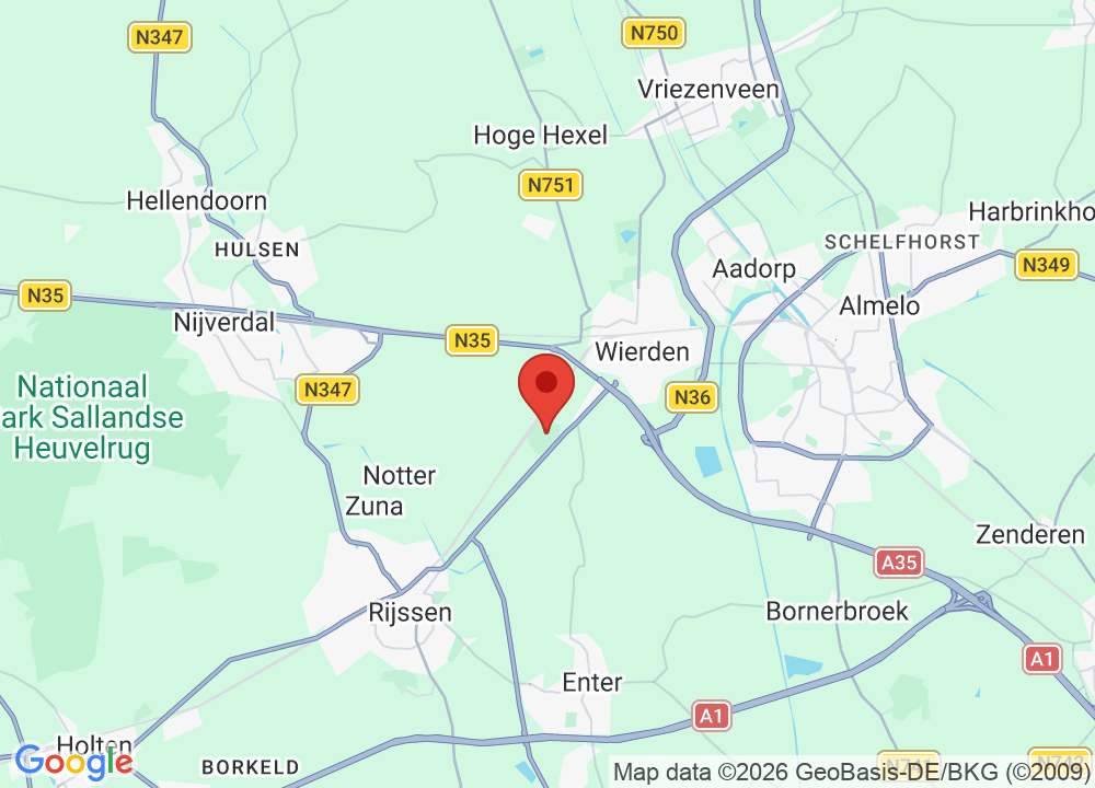 Standort von Golfclub de Koepel auf der Karte