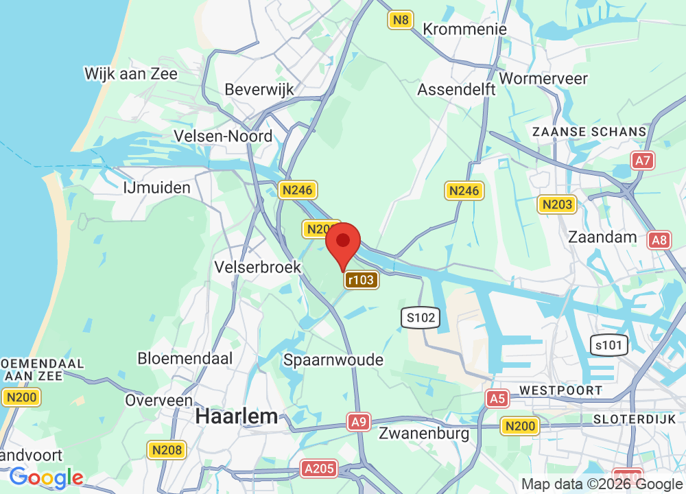 Location of Golfclub Spaarnwoude on map