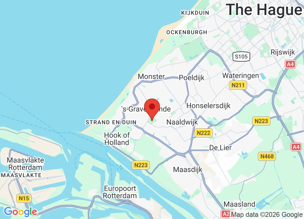 Location of Golfclub Westland on map