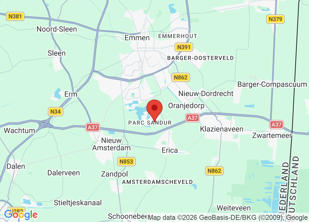 Location of Golfparc Sandur on map