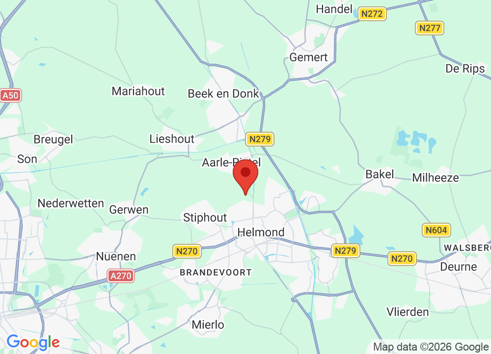 Location of Helmondse Golfclub Overbrug on map