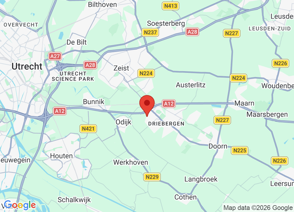 Localisation de Hoenderdaal sur la carte