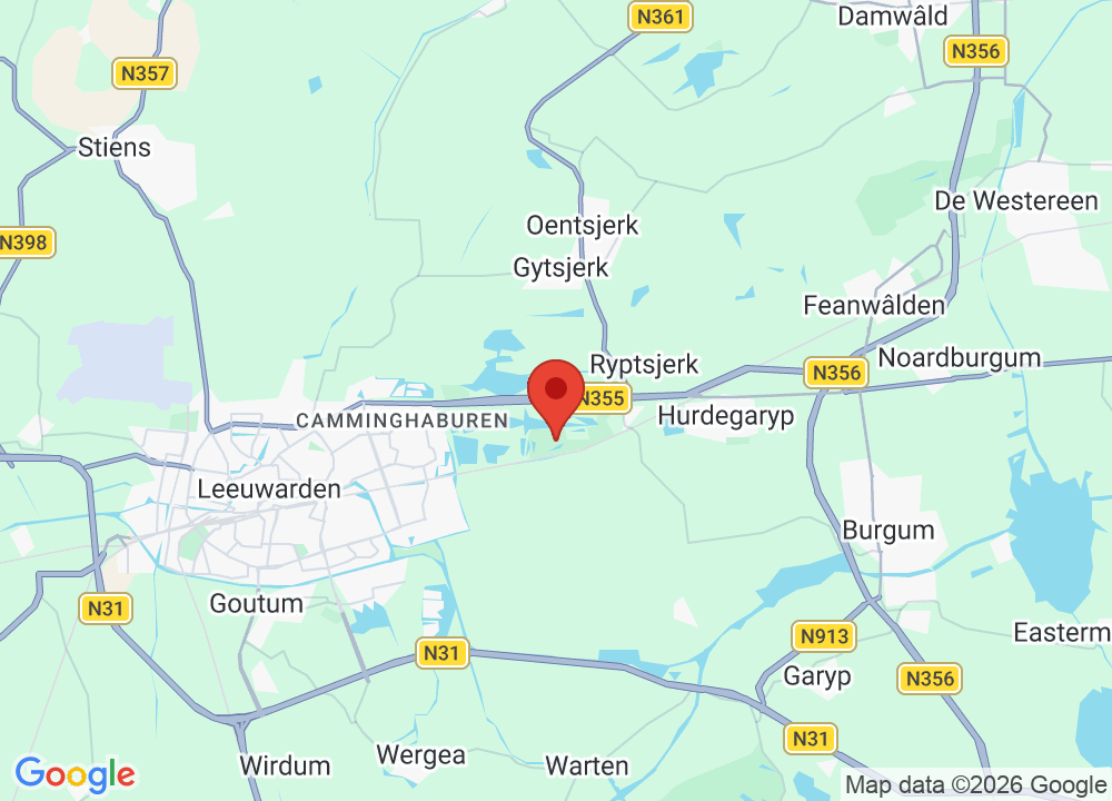 Standort von Leeuwarder Golfclub auf der Karte