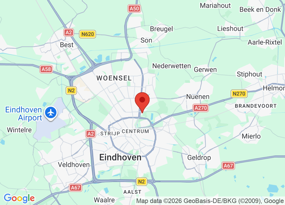 Standort von Stichting Golfcentrum Eindhoven auf der Karte
