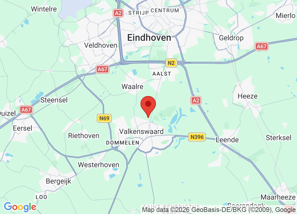 Location of Valkenswaardse Golfclub on map