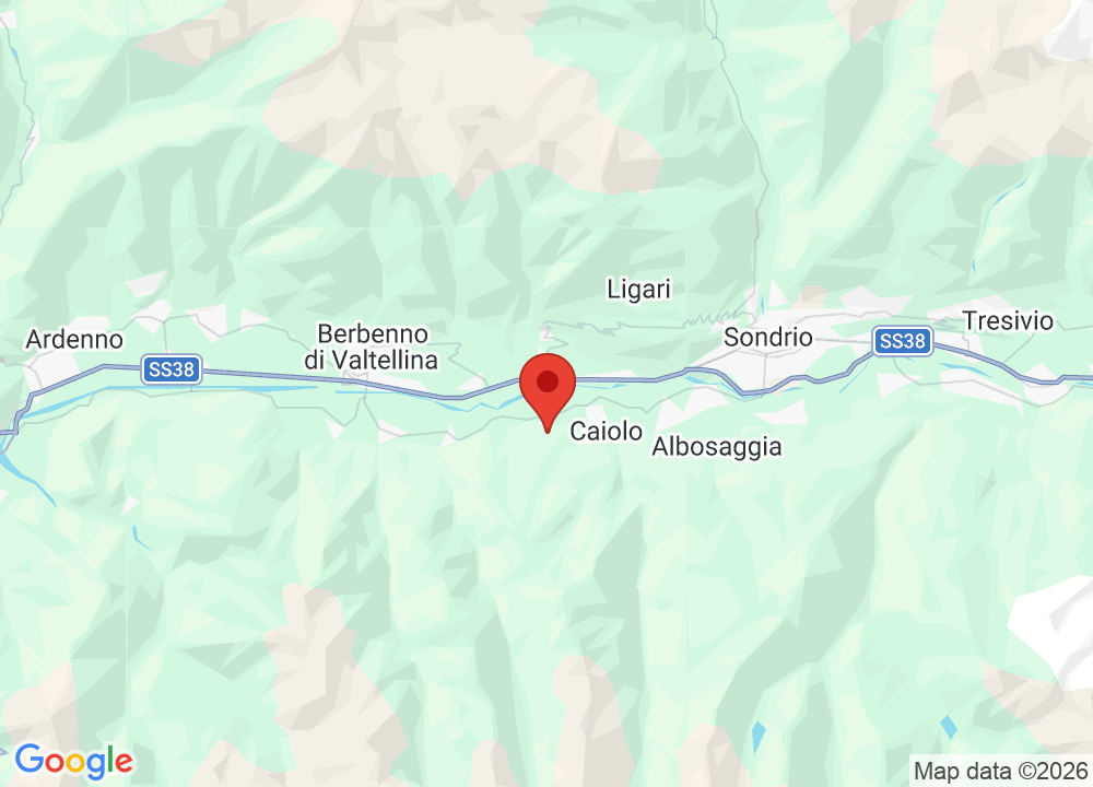 Standort von Valtellina Golf Club auf der Karte